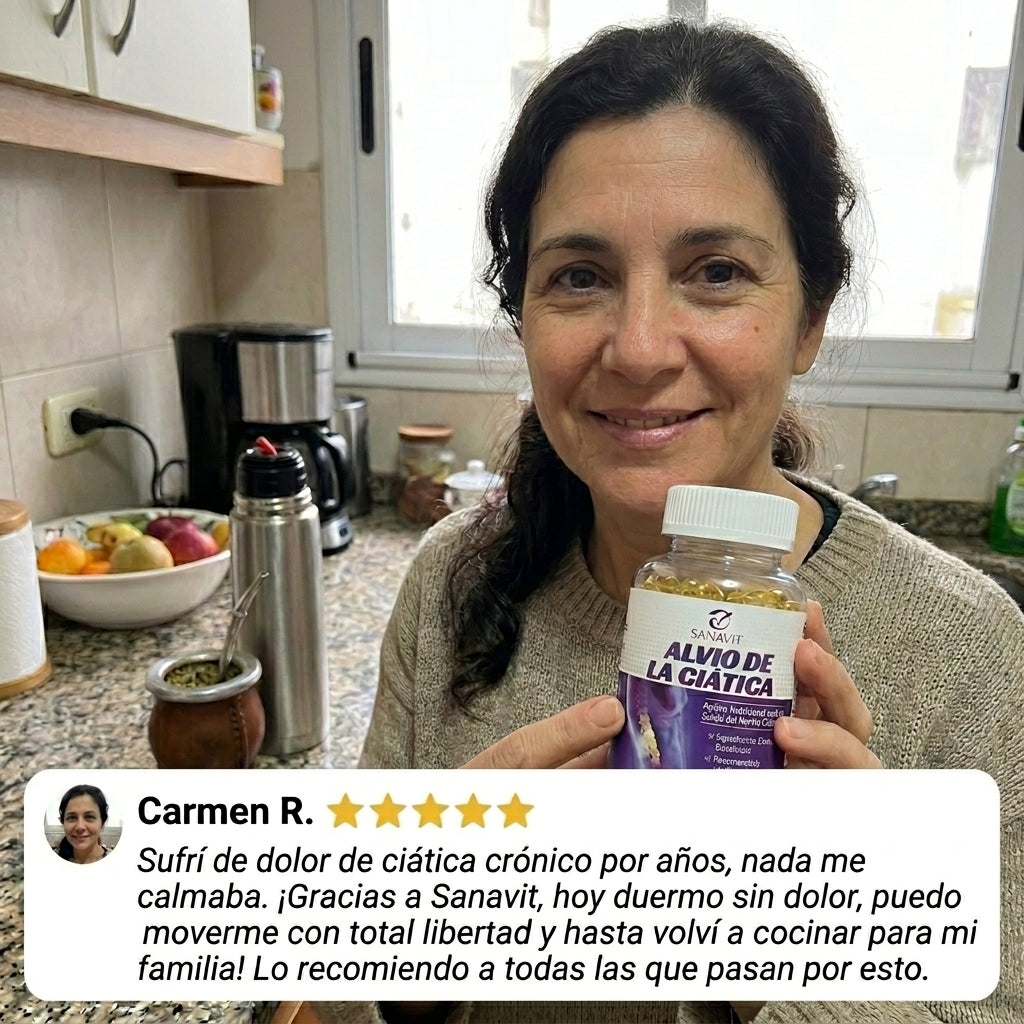 Sanavit Ciática® | Alivio y Bienestar para el nervio ciático