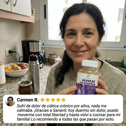 Sanavit Ciática® | Alivio y Bienestar para el nervio ciático
