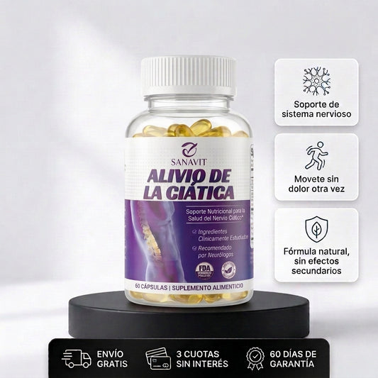 Sanavit Ciática® | Alivio y Bienestar para el nervio ciático